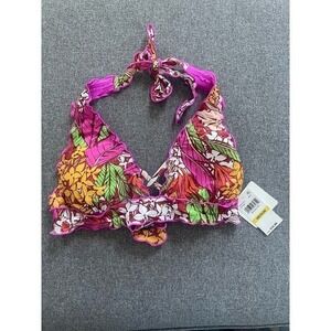 BCA By Rebecca Virtue Women's Mid Summer Emma‎ Halter Top Size Medium